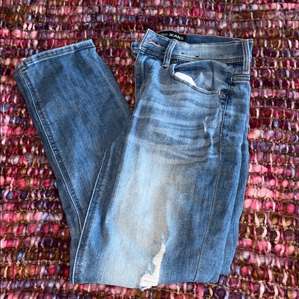 Express light wash jeans